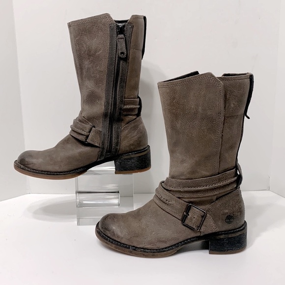 Timberland mid size boot gray EU37 US 6 - Picture 4 of 16